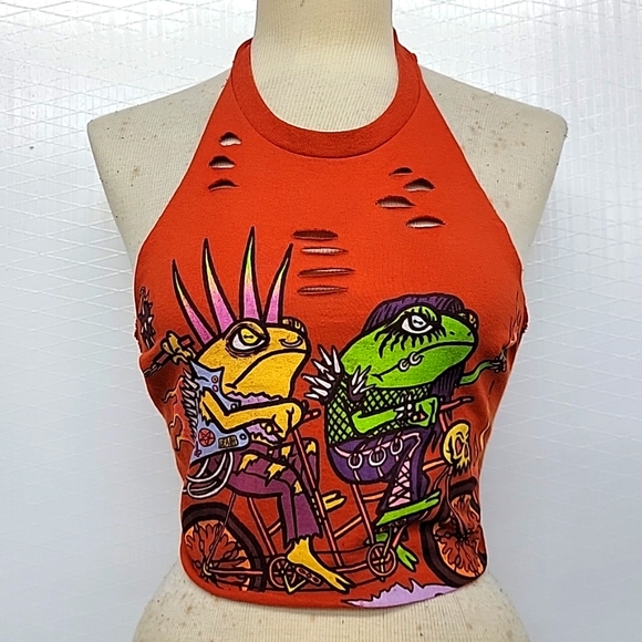 Vamp Designs Tops - Punk Goth Grunge Halter